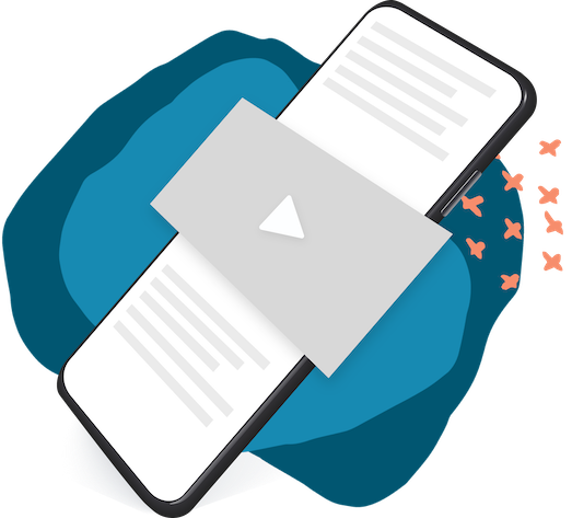 <p class='lead'>Embed videos of any size and shape into your content.</p> Adding videos is a perfect way to keep your content engaging and fun, while also increasing time on page and engagement. Plus, you can even embed podcasts too. image
