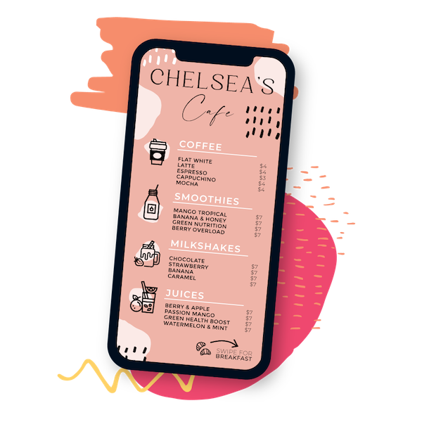 Publish Menus on Mobile image